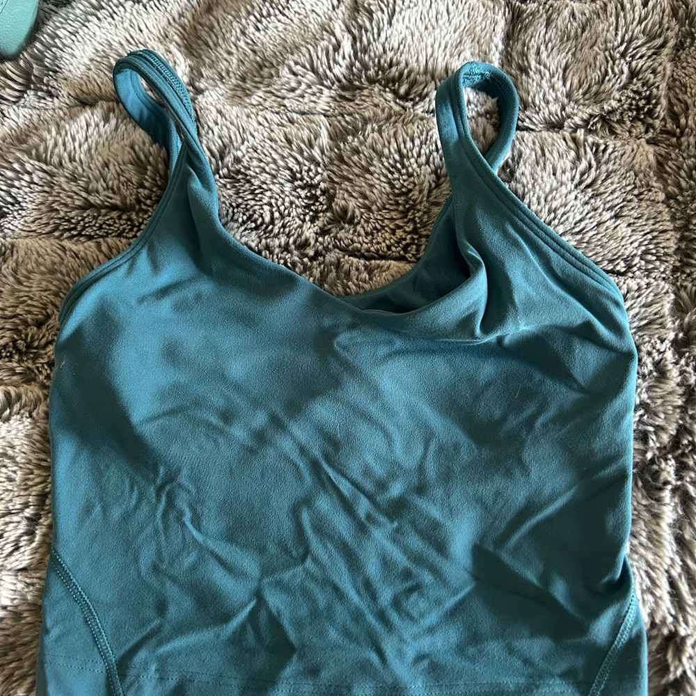 Teal Lululemon Tank Top